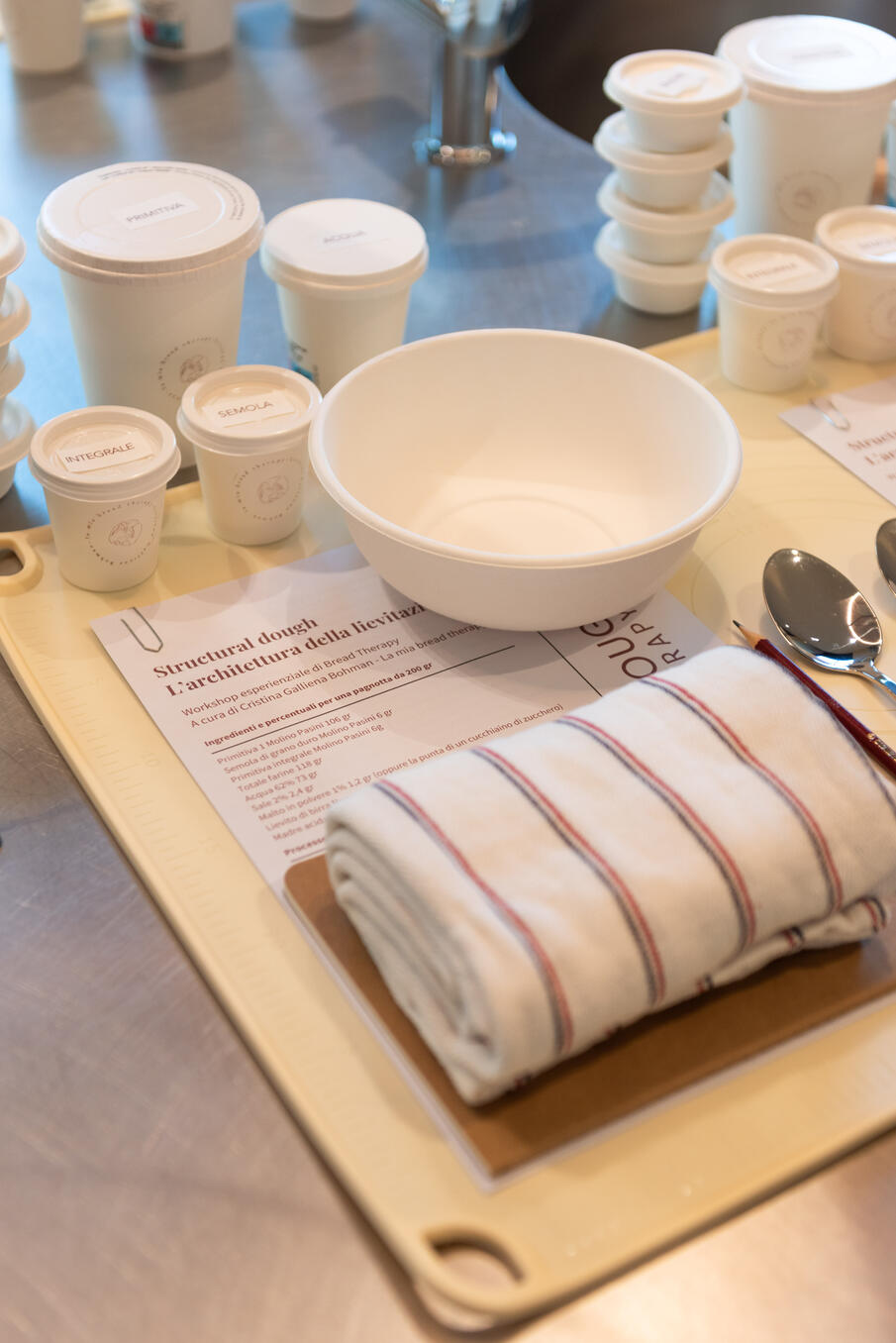 Workshop la mia bread therapy da Elmar e AEG